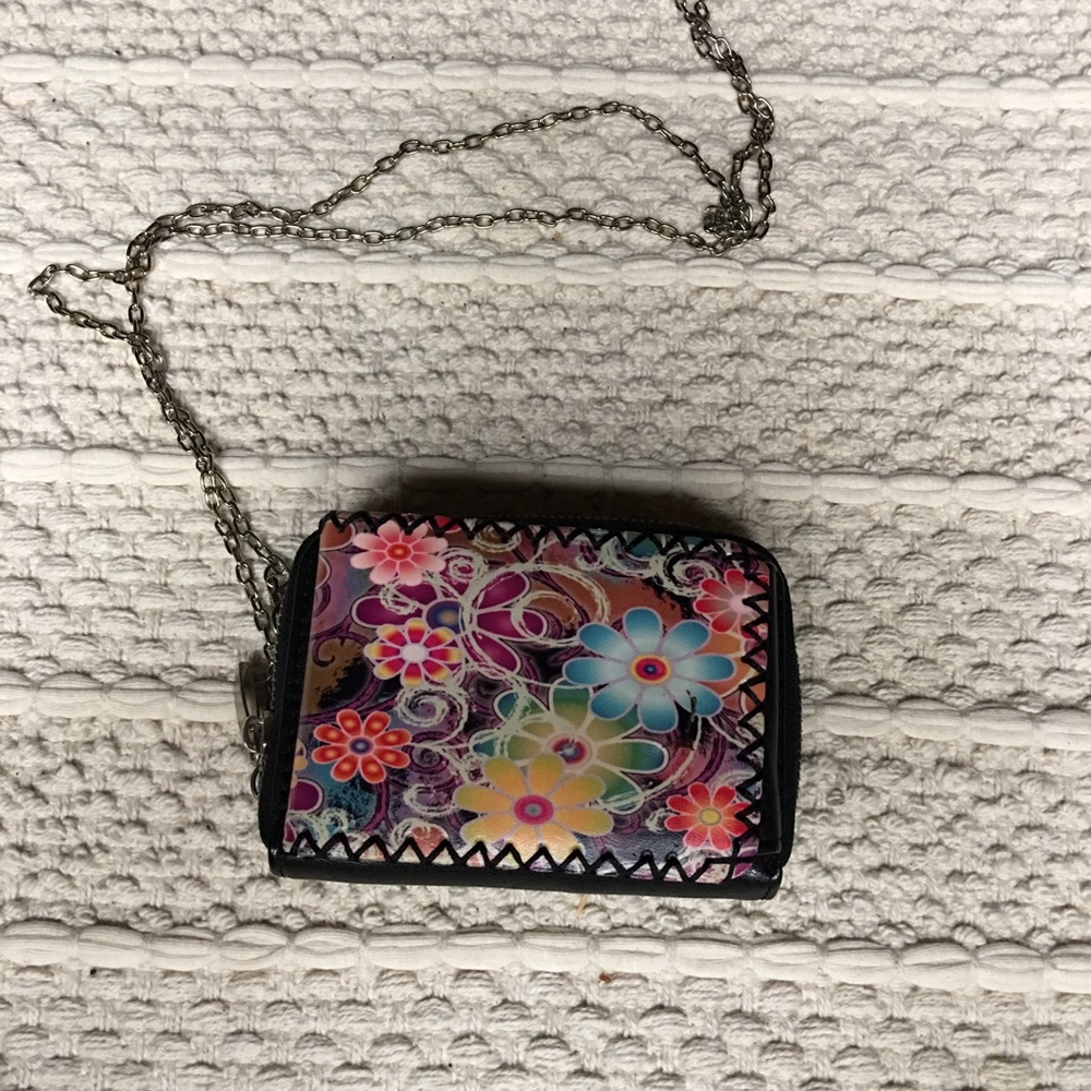 Floral wallet